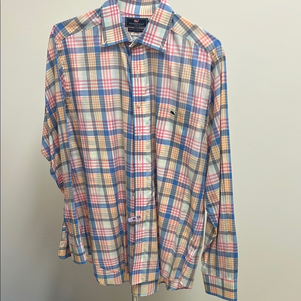 Vineyard Vines Multicolor Plaid Shirt